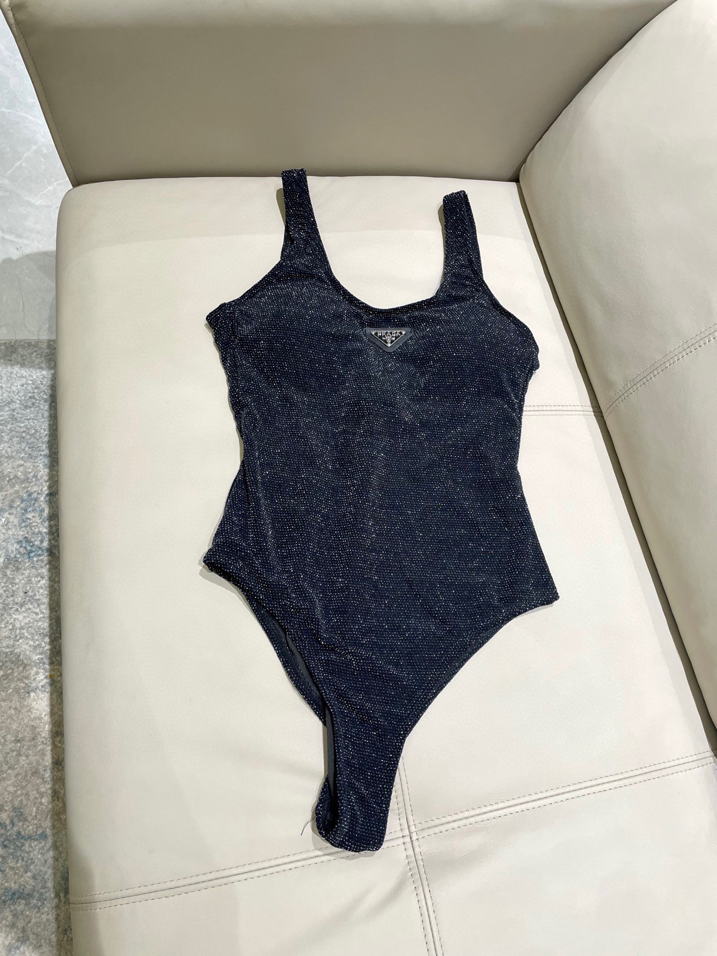 [TOP] PRADA One-Piece Swimsuit - Black