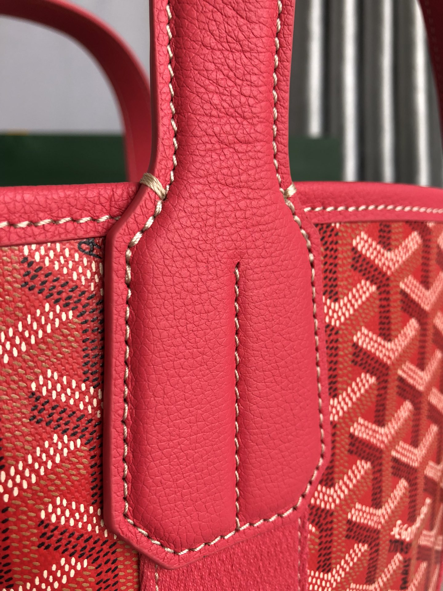 [TOP] Goyard Belharra Bag 24x14x18cm - Red