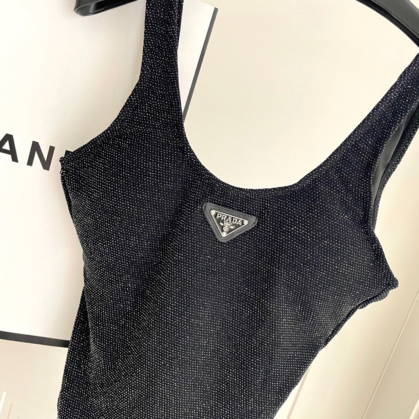 [TOP] PRADA One-Piece Swimsuit - Black
