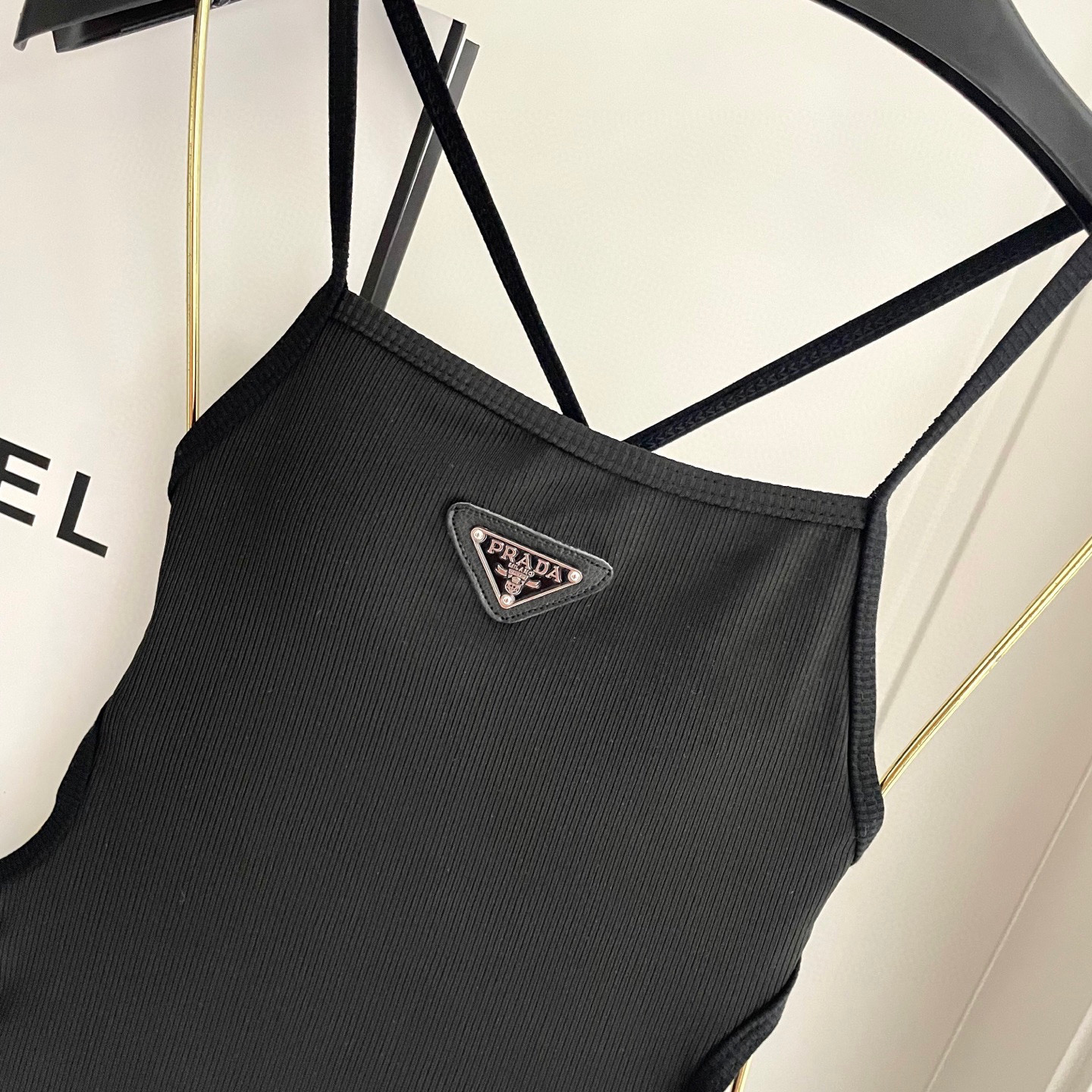 [TOP] PRADA One-Piece Swimsuit - Black