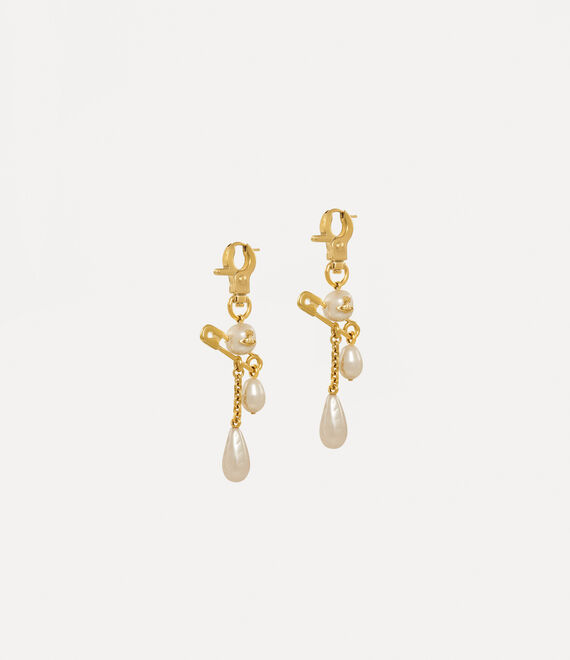 [TOP] Vivienne Westwood Earrings - Gold