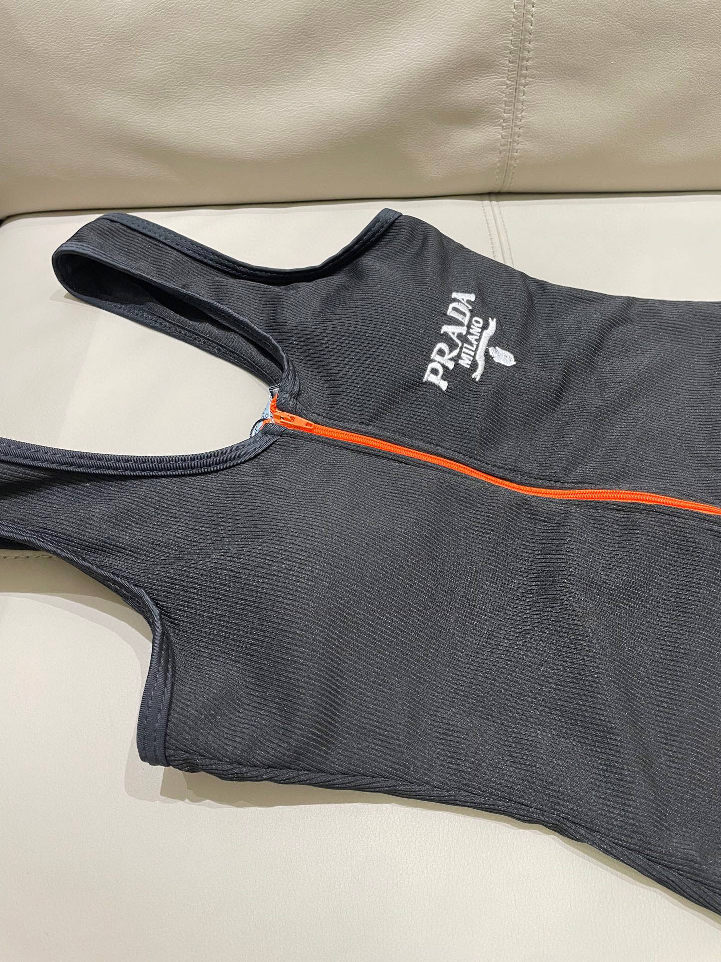 [TOP] PRADA One-Piece Swimsuit - Black