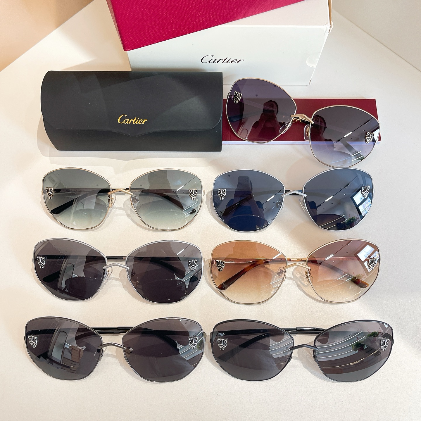 [TOP] Cartier Sunglasses - 7 Colors