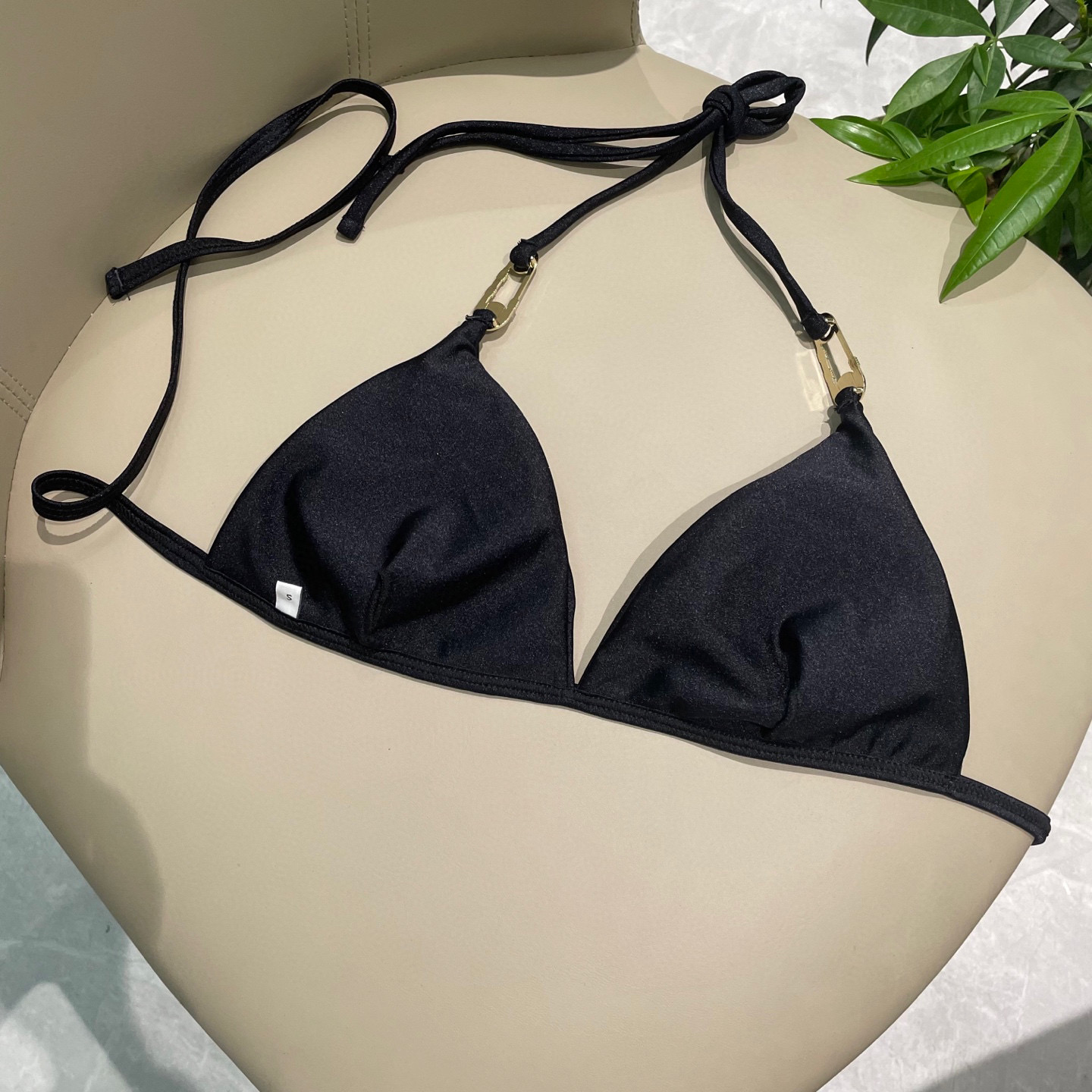 [TOP] VERSACE Bikini Swimsuit - Black