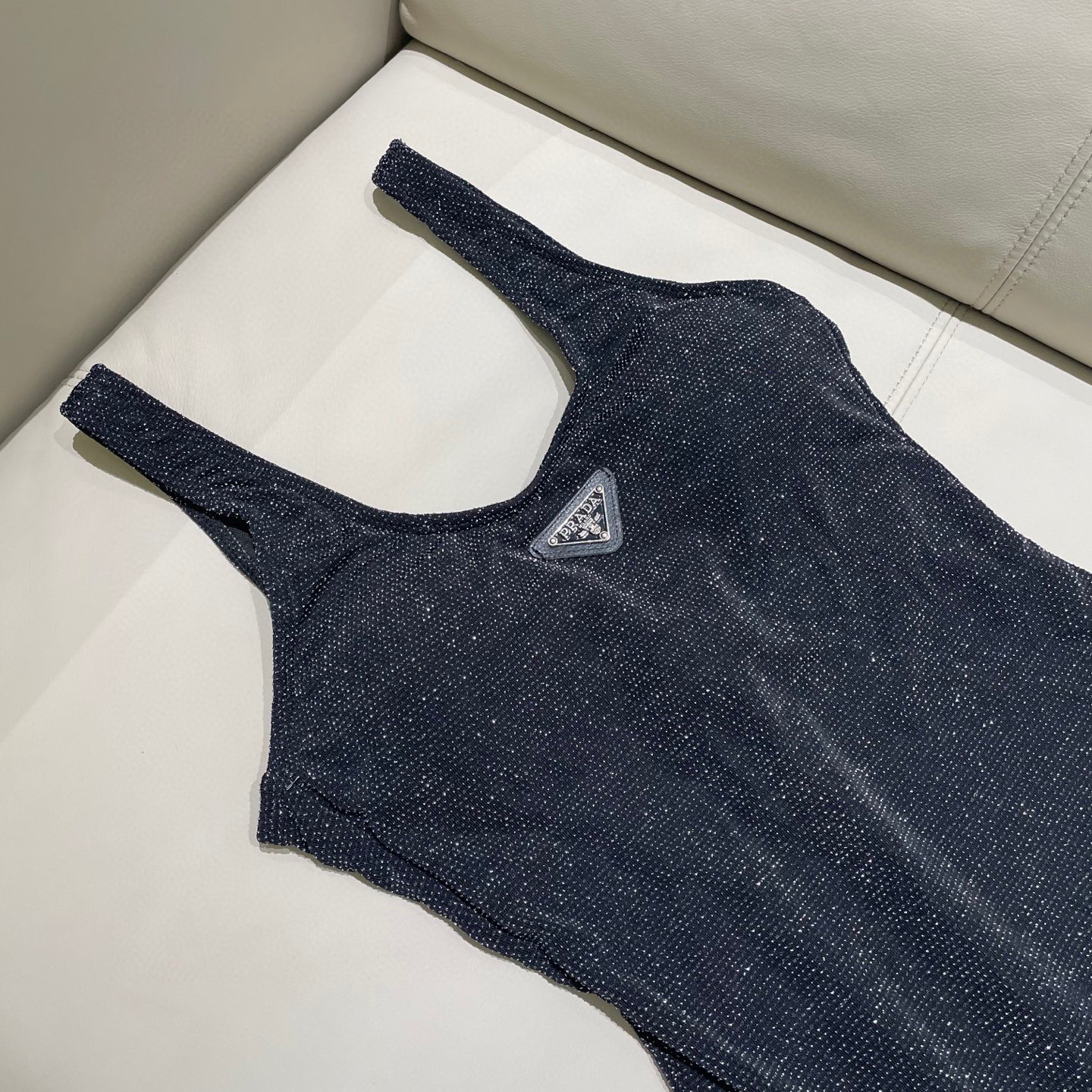 [TOP] PRADA One-Piece Swimsuit - Black