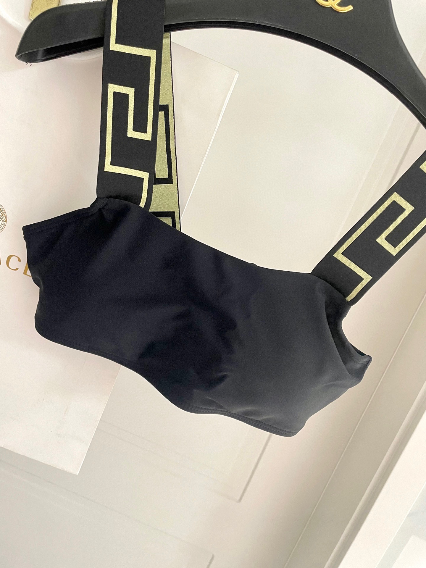 [TOP] VERSACE Bikini Swimsuit - Black