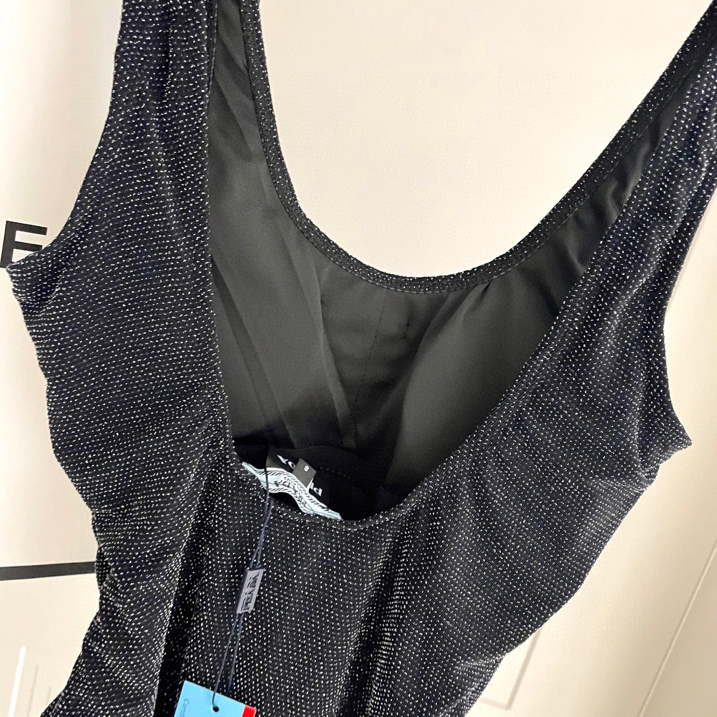 [TOP] PRADA One-Piece Swimsuit - Black