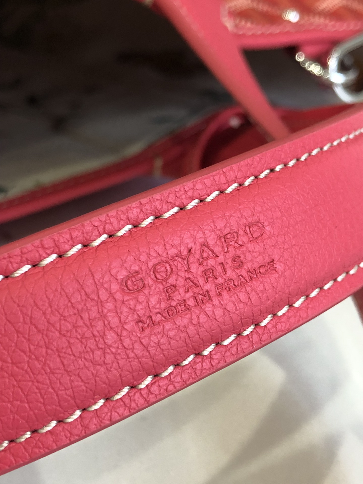 [TOP] Goyard Belharra Bag 24x14x18cm - Red