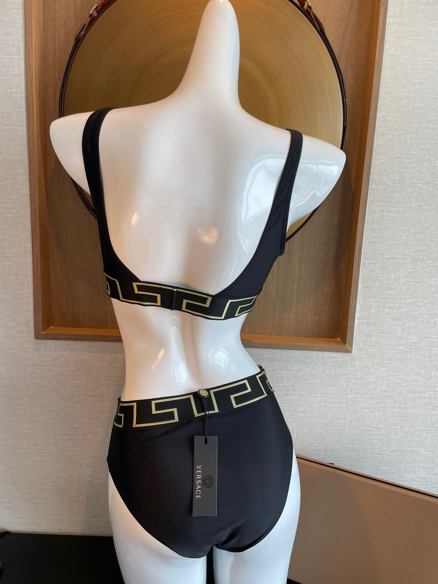 [TOP] VERSACE Bikini Swimsuit - Black