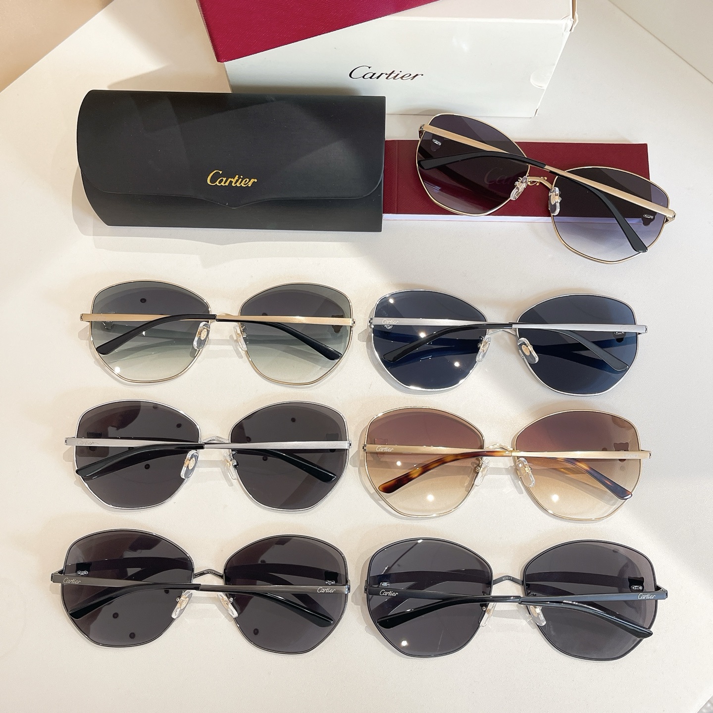 [TOP] Cartier Sunglasses - 7 Colors