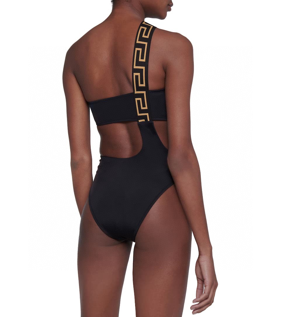 [TOP] VERSACE One-Piece Swimsuit - Black