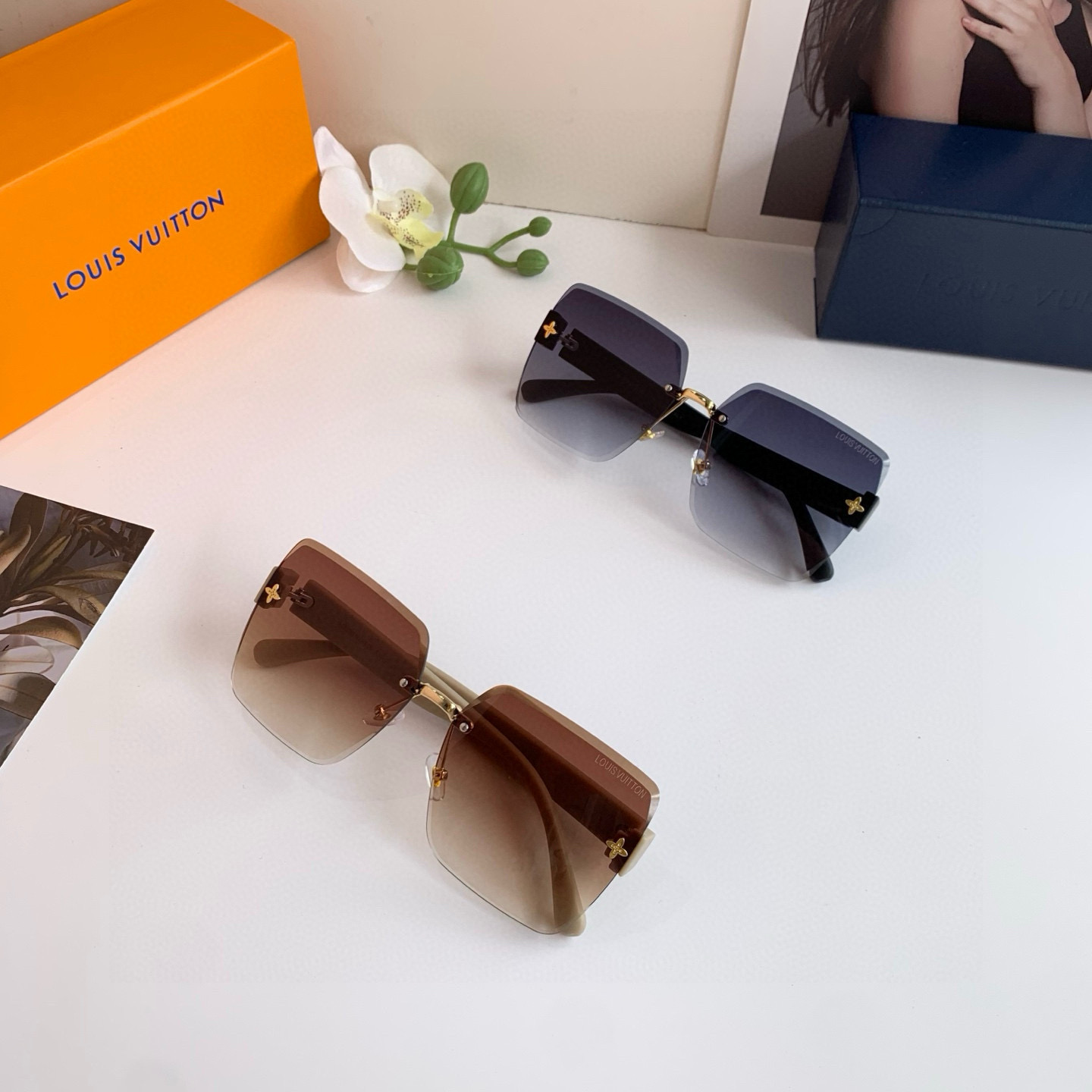 [TOP] Louis Vuitton LV Sunglasses - 2 Colors