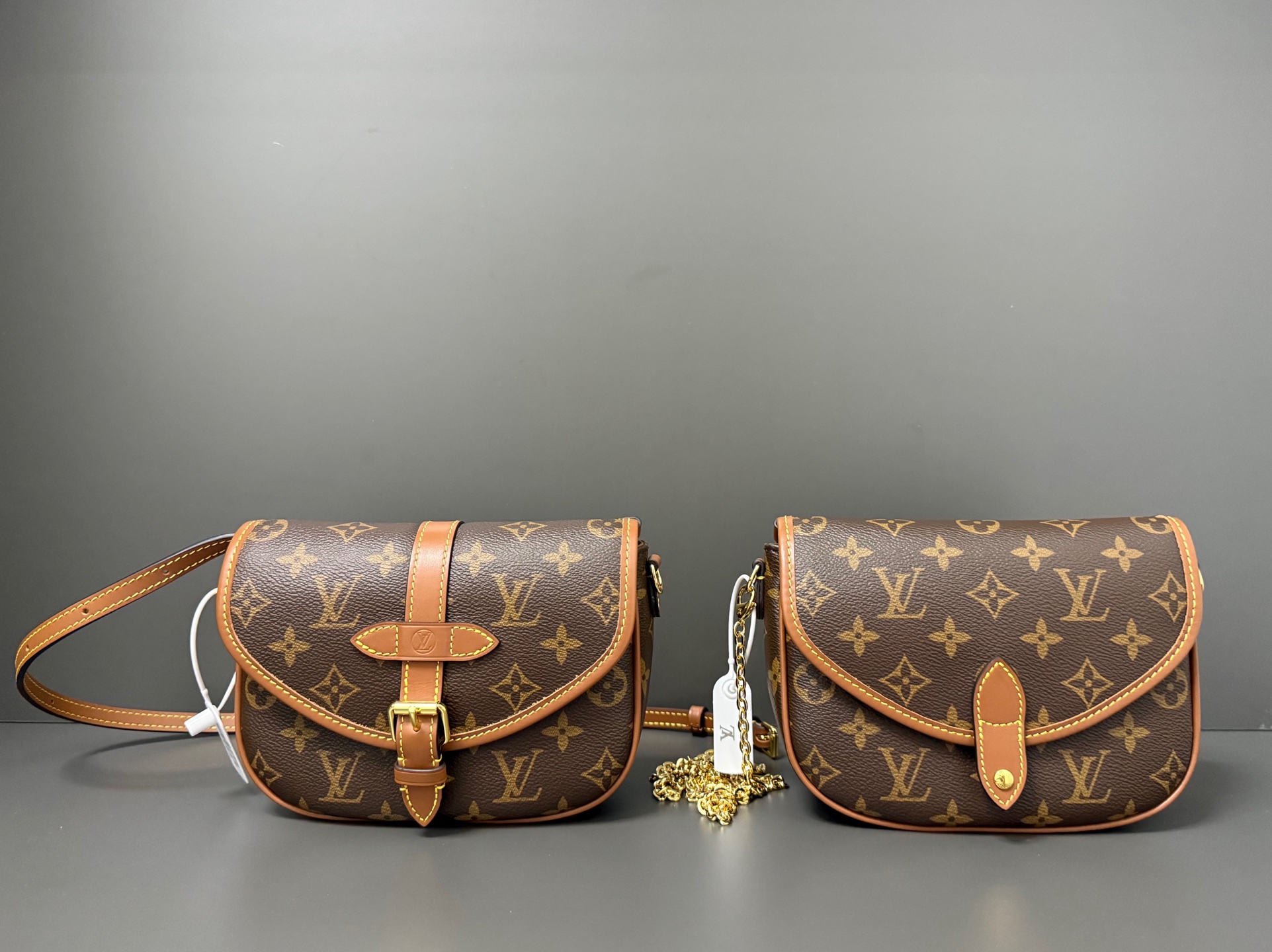 [TOP] Louis Vuitton LV Duo BB Waist Bag 14 x 6 x 19 cm - Brown