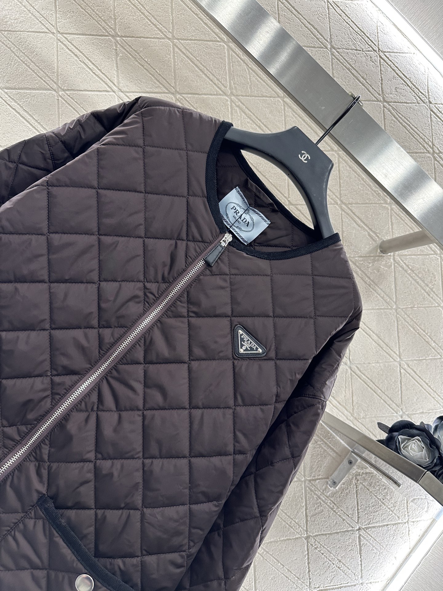 [TOP] Prada hooded Jacket - Brown