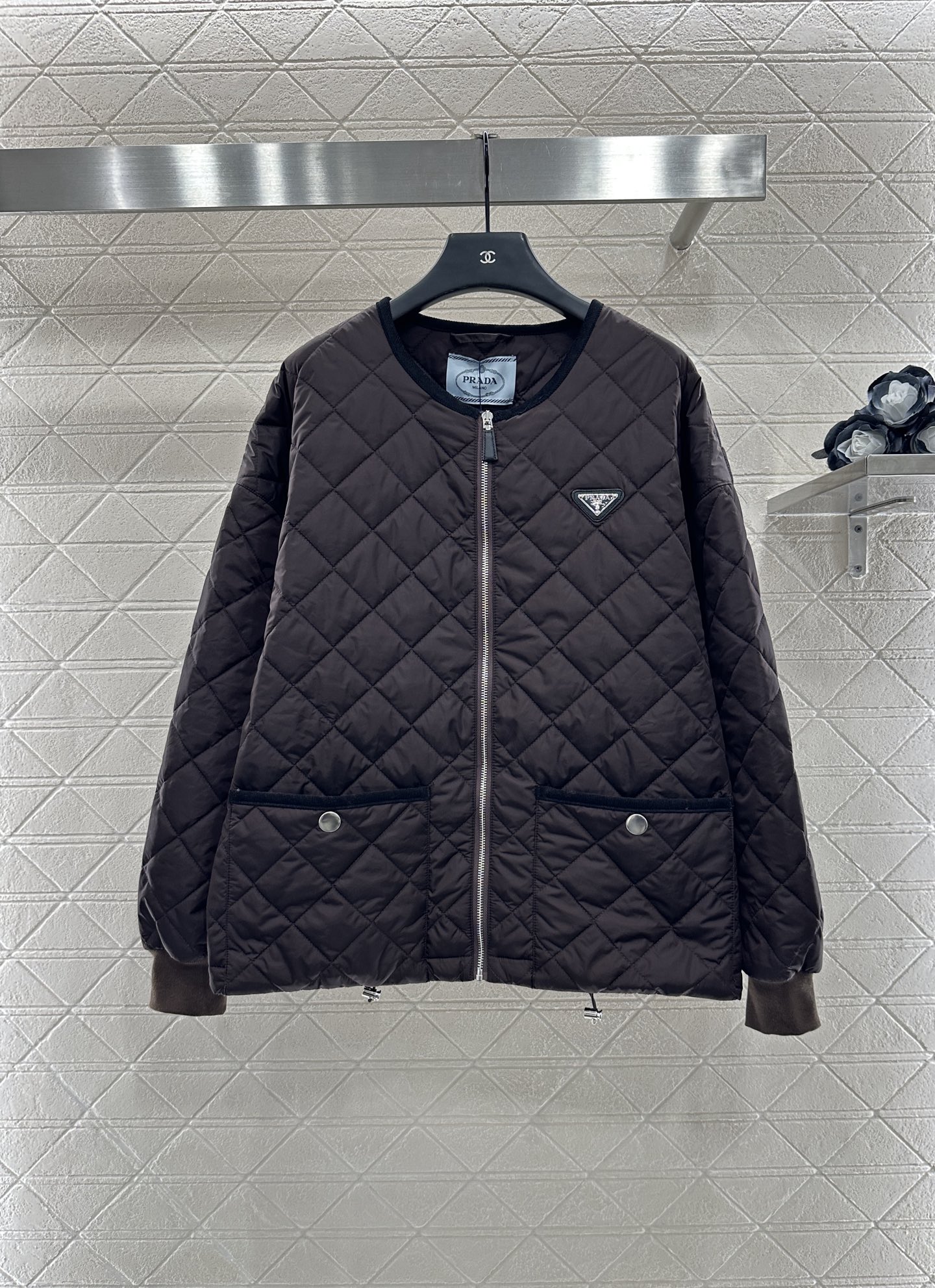 [TOP] Prada hooded Jacket - Brown