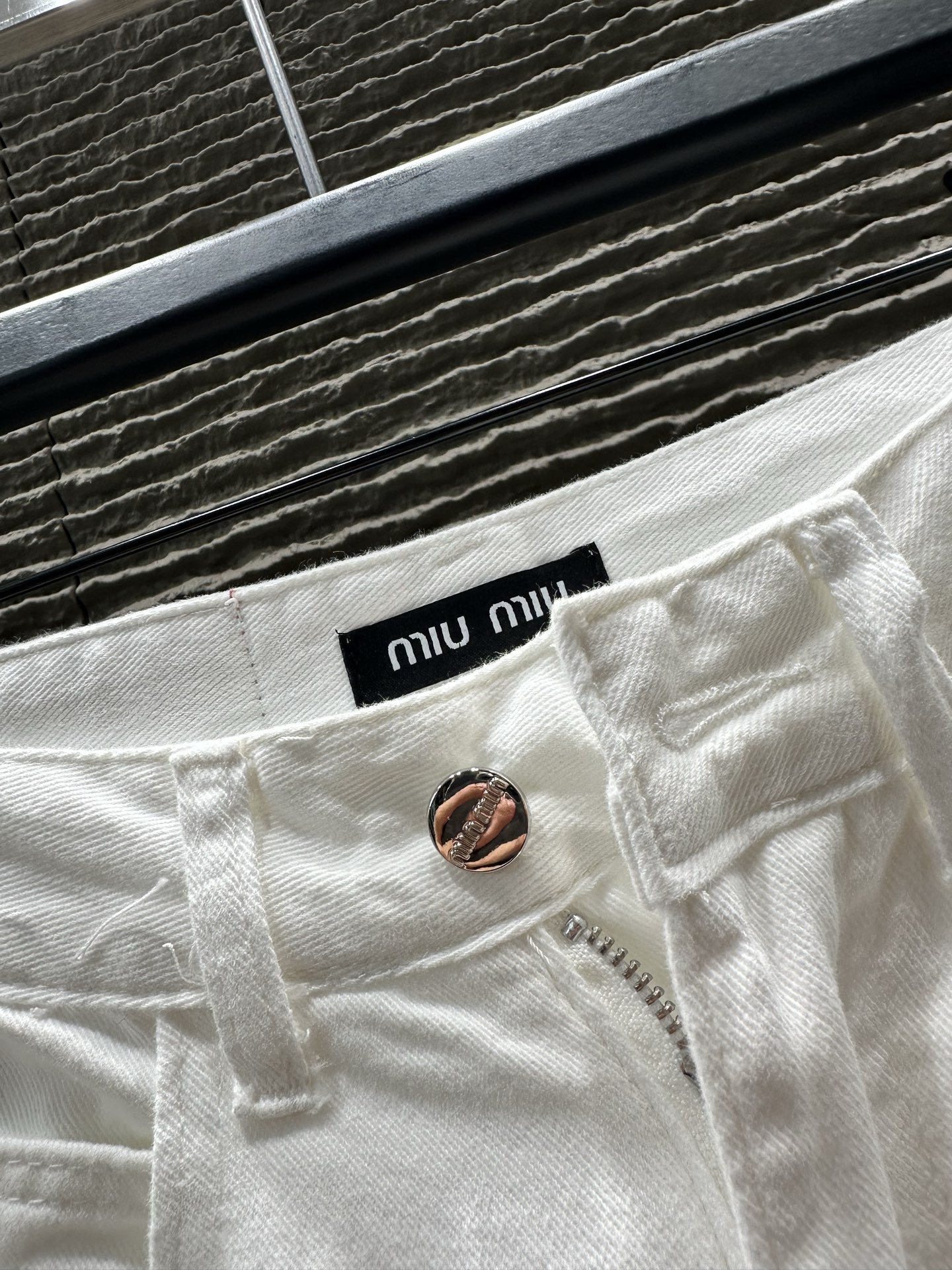 [TOP] Miu Miu Pants - White