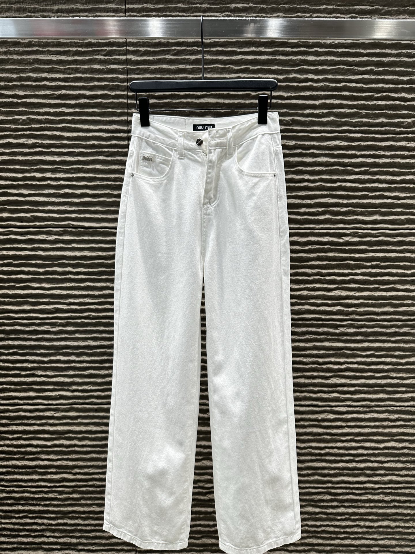 [TOP] Miu Miu Pants - White
