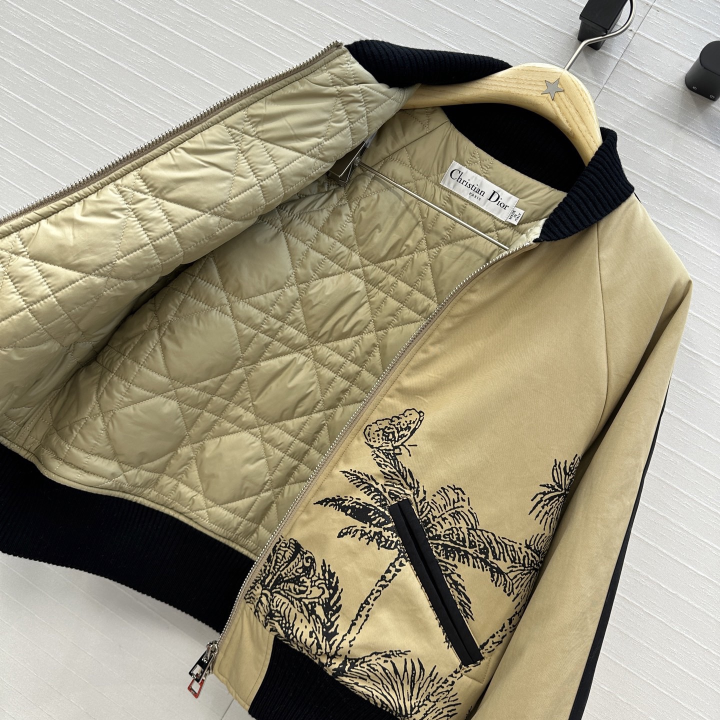 [TOP] Christian Dior  jacket - Khaki