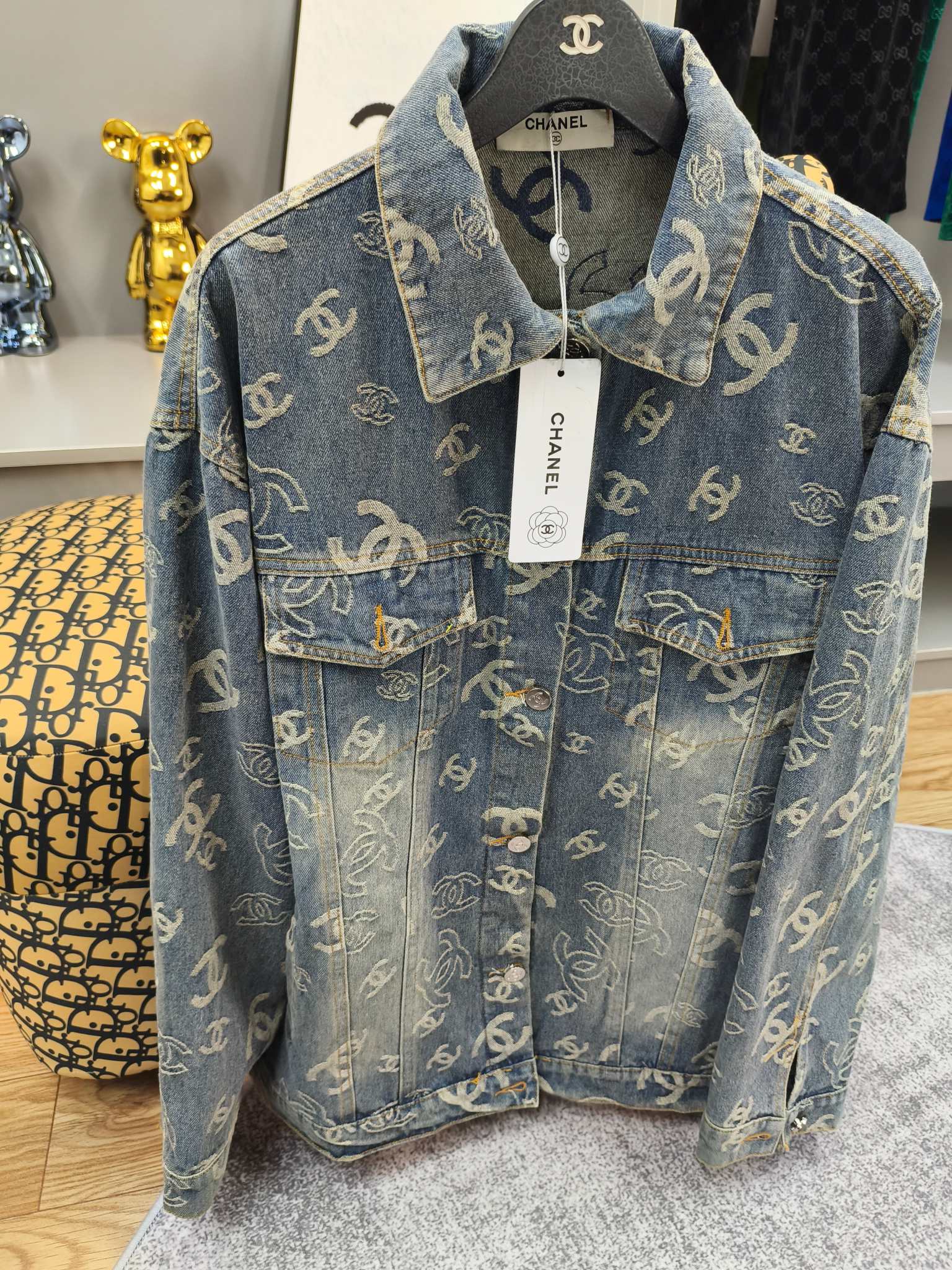 [TOP] CHANEL  jacket - Blue