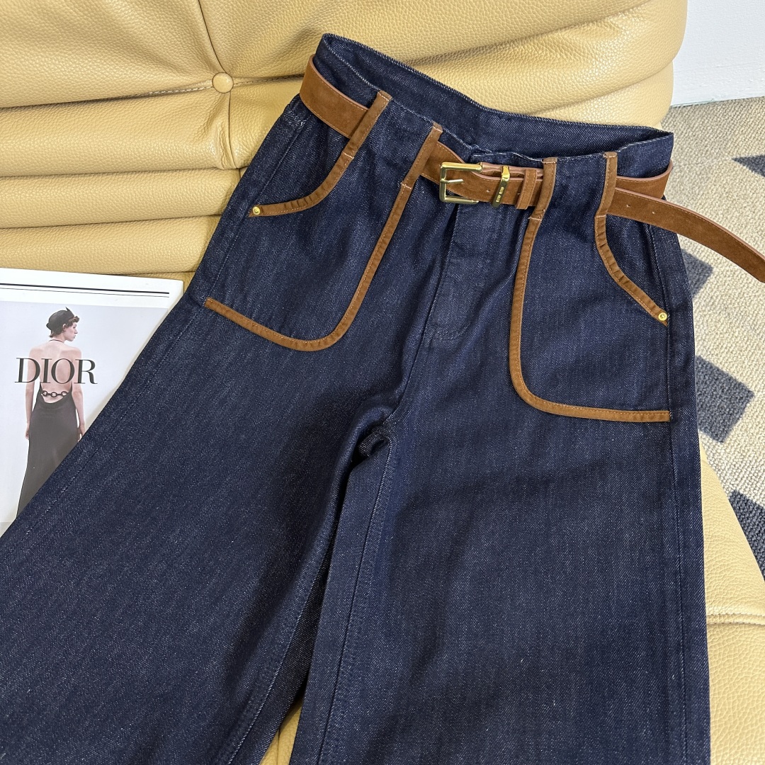 [TOP] Miu Miu Pants - Blue