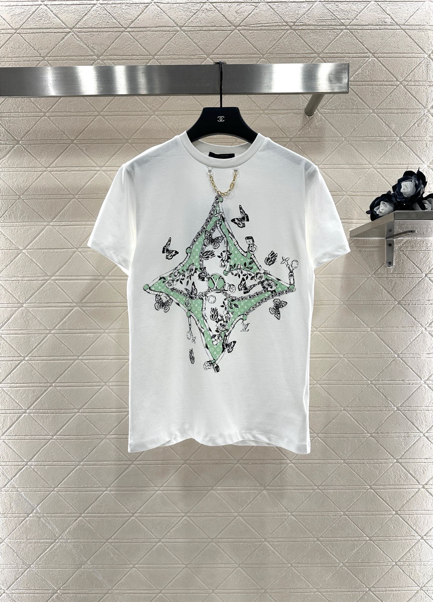 [TOP] Louis Vuitton LV  T-Shirt -  White