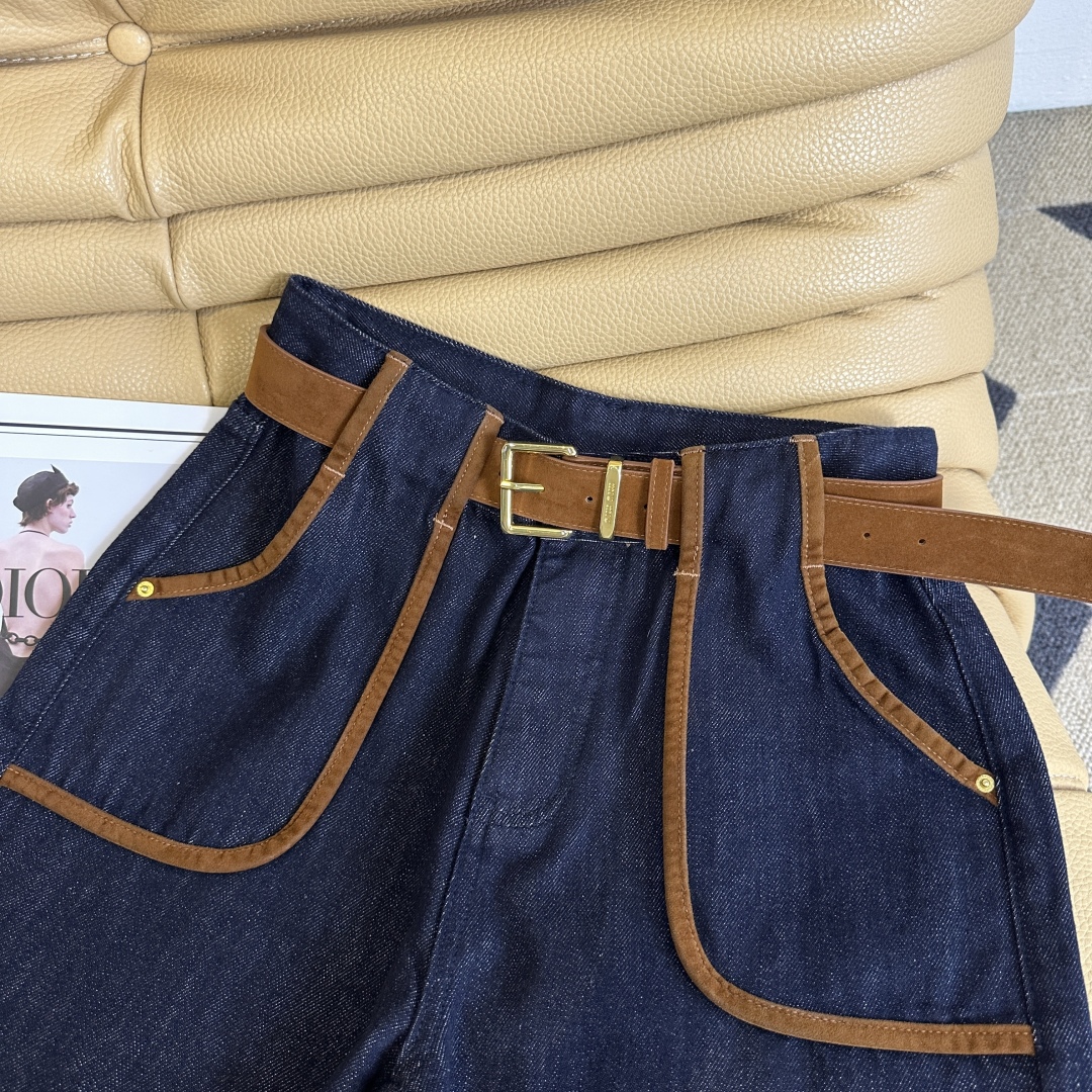 [TOP] Miu Miu Pants - Blue