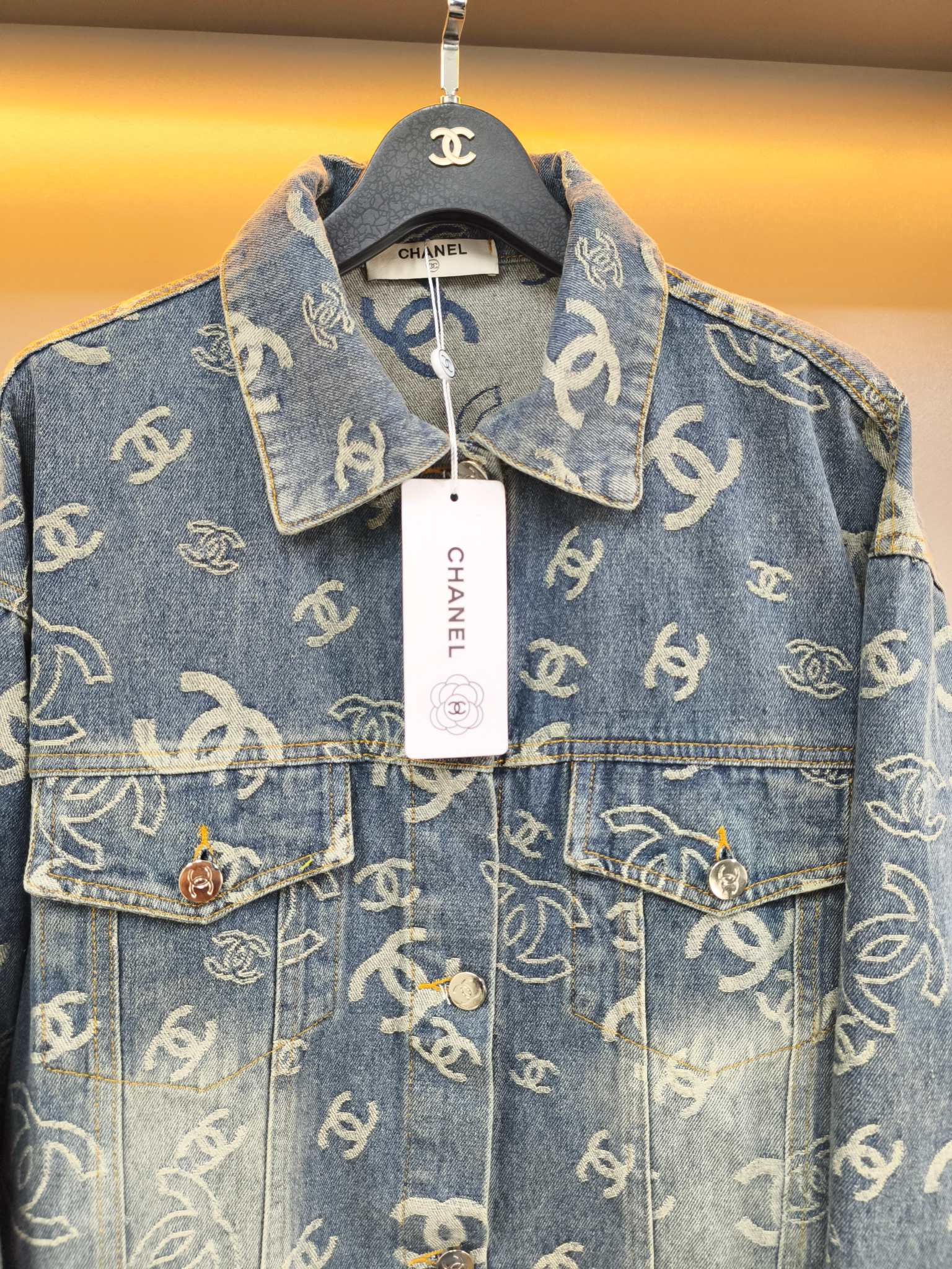 [TOP] CHANEL  jacket - Blue