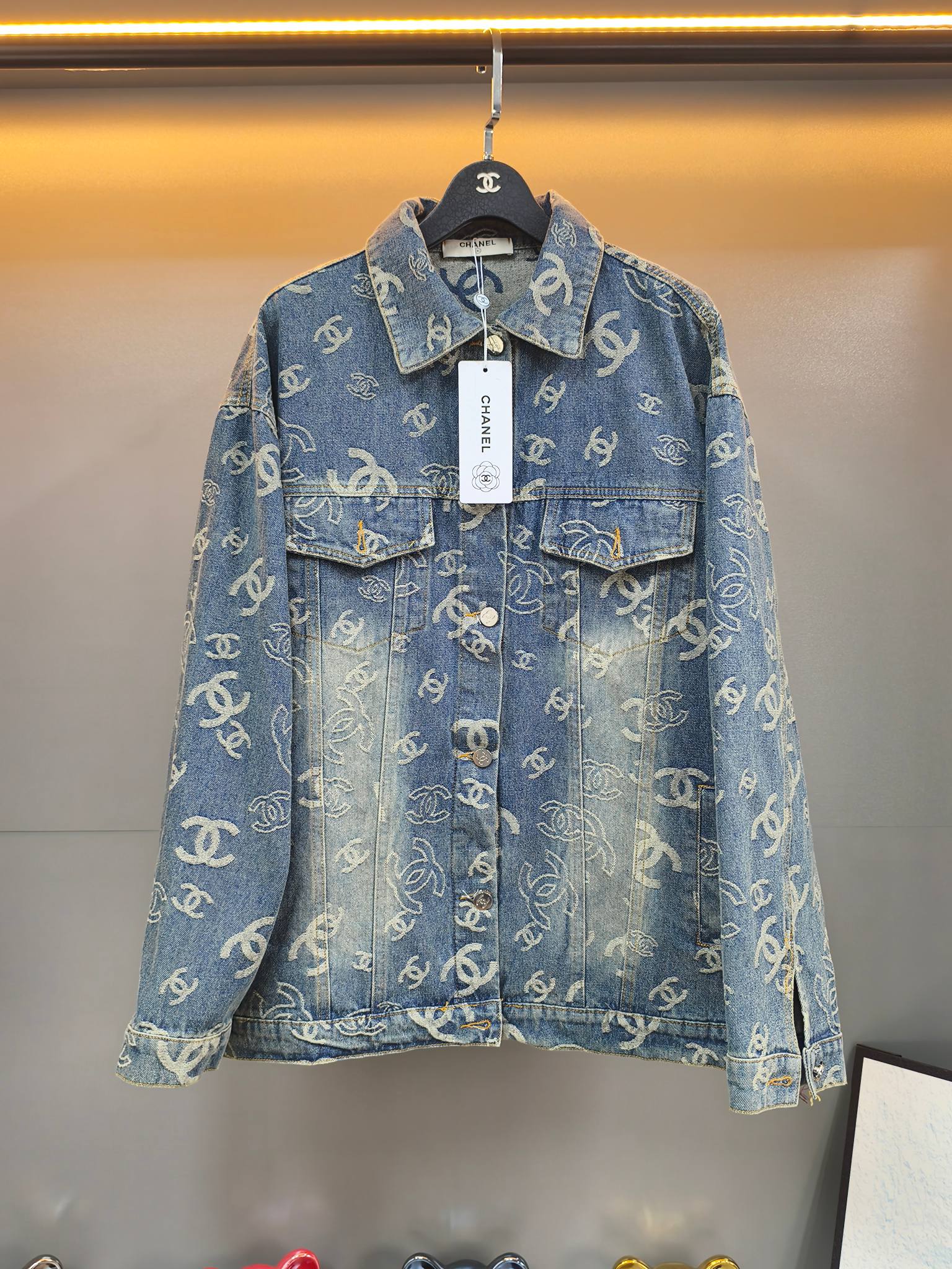 [TOP] CHANEL  jacket - Blue