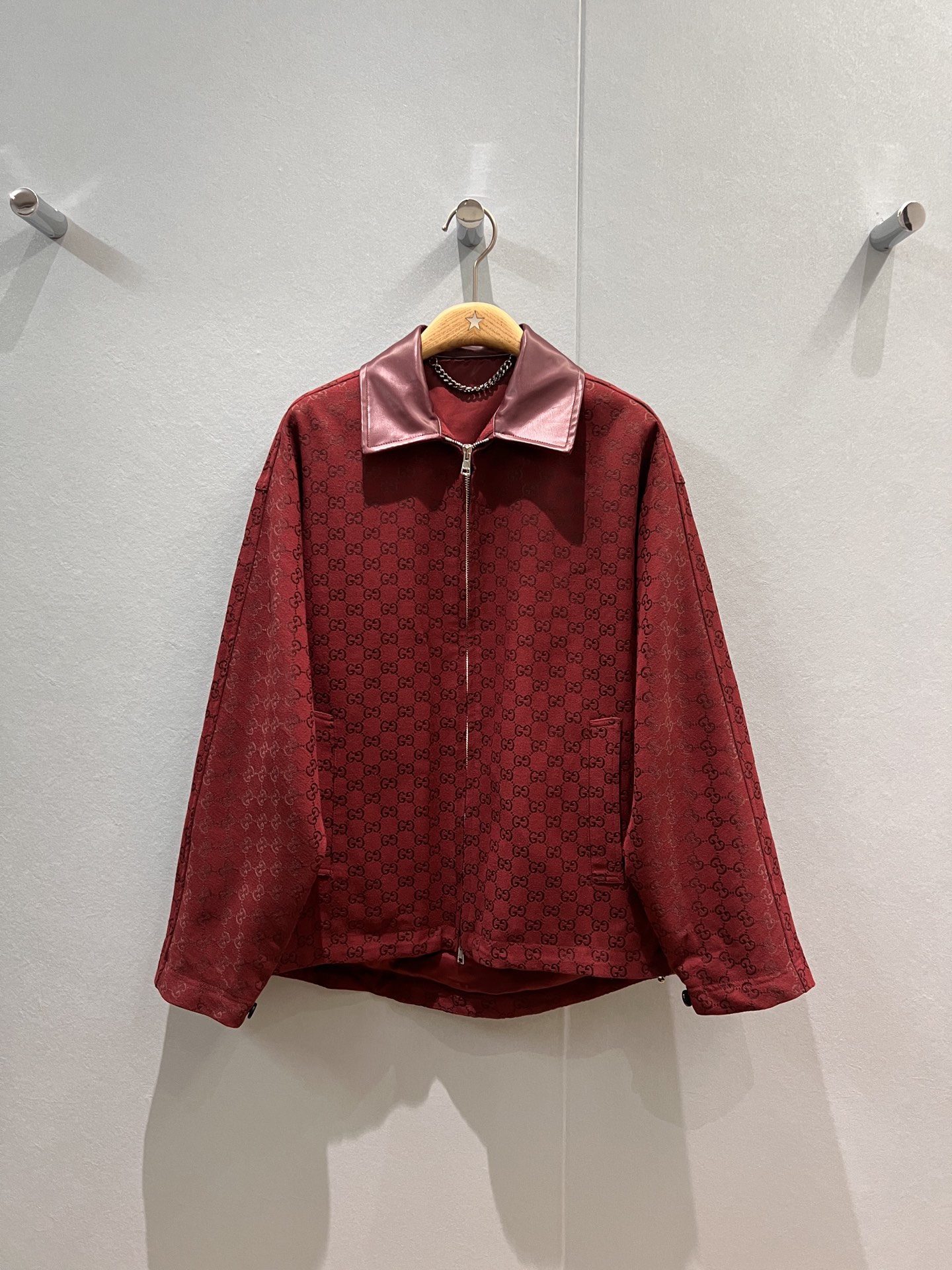 [TOP] GUCCI GG Jacket  - Red