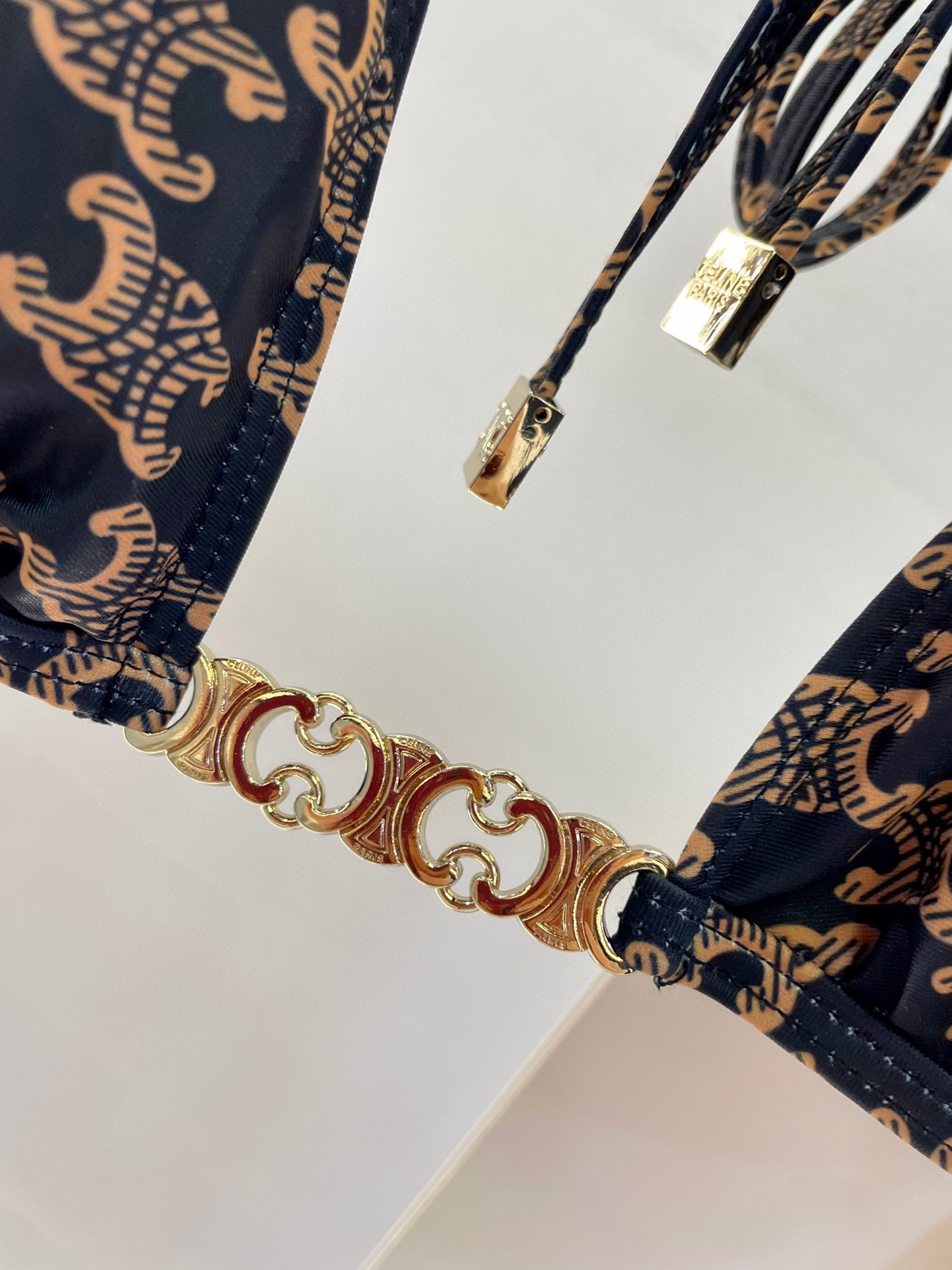 [TOP] CELINE Bikini Swimsuit - Monogram