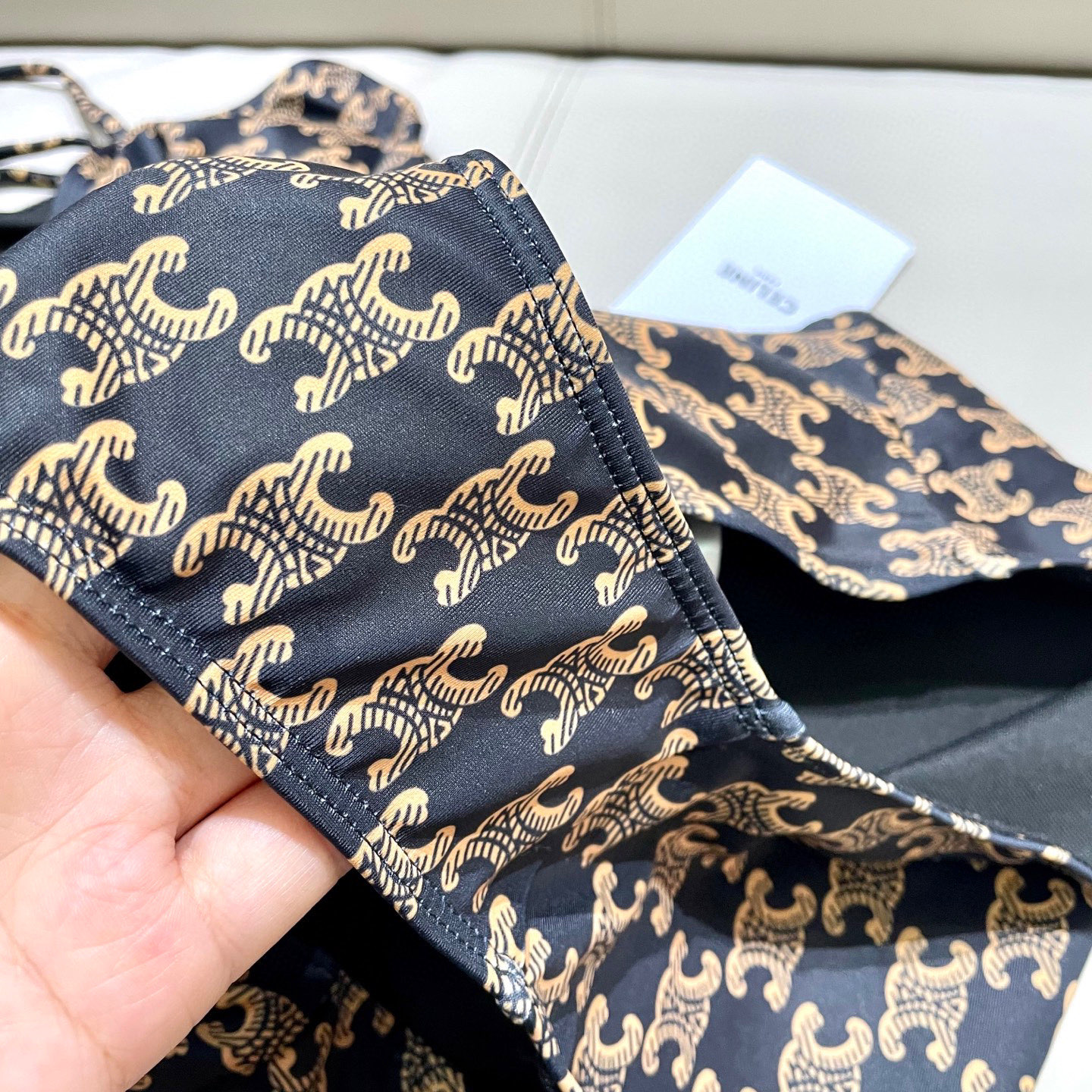 [TOP] CELINE One-Piece Swimsuit - Monogram