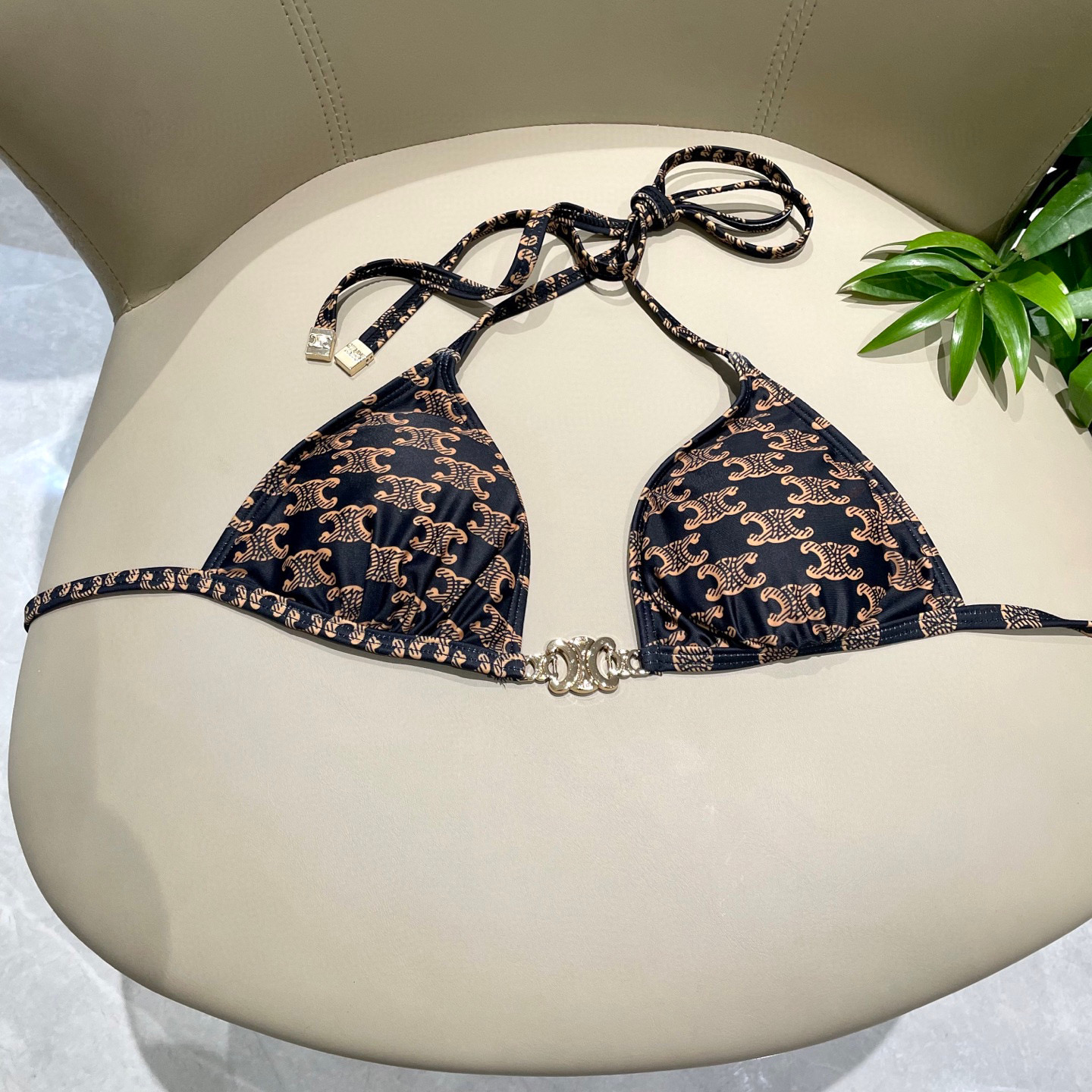 [TOP] CELINE Bikini Swimsuit - Monogram
