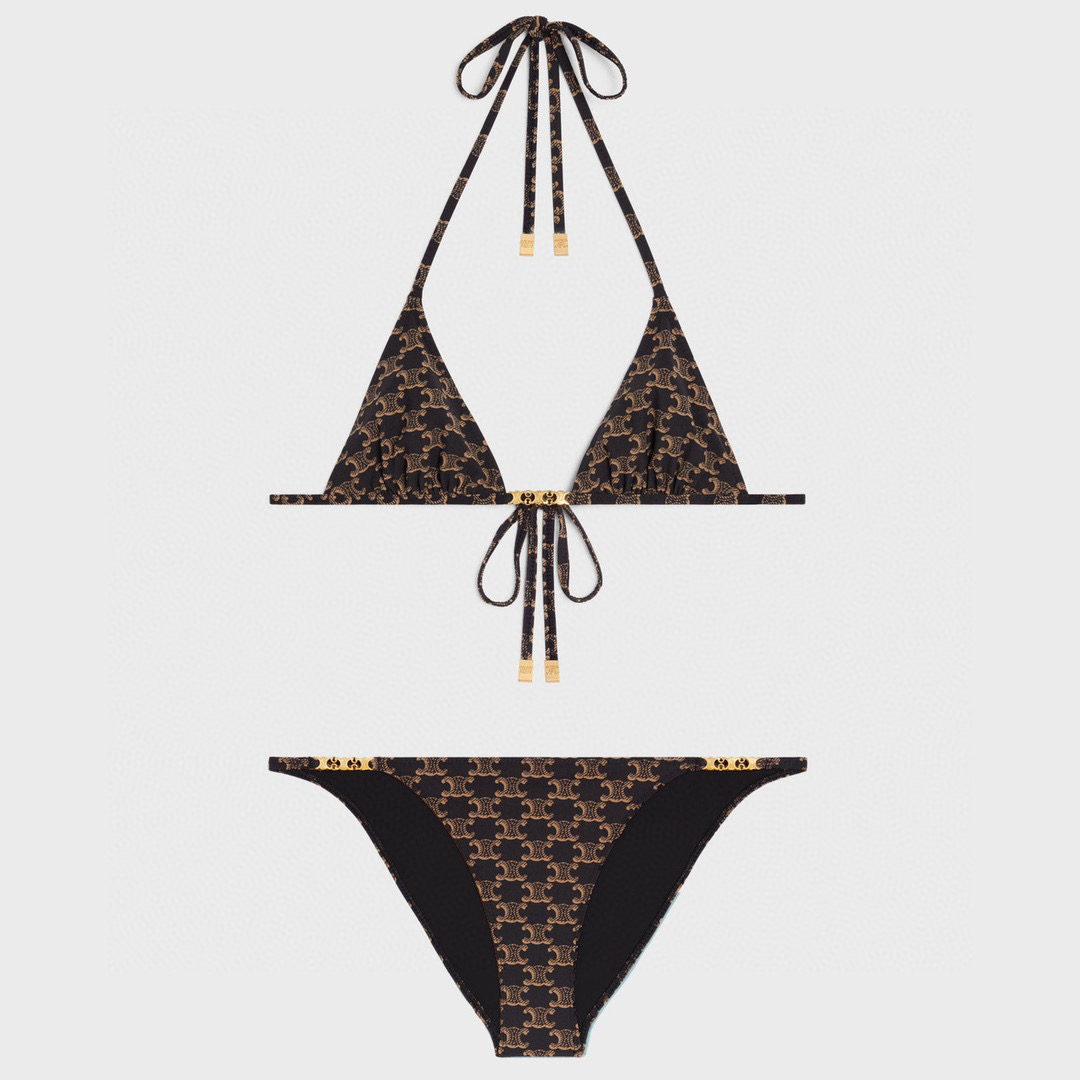 [TOP] CELINE Bikini Swimsuit - Monogram