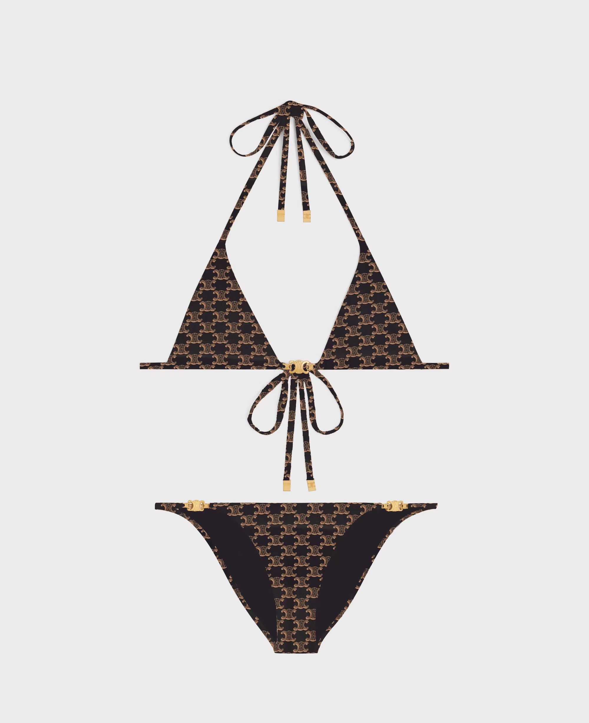 [TOP] CELINE Bikini Swimsuit - Monogram