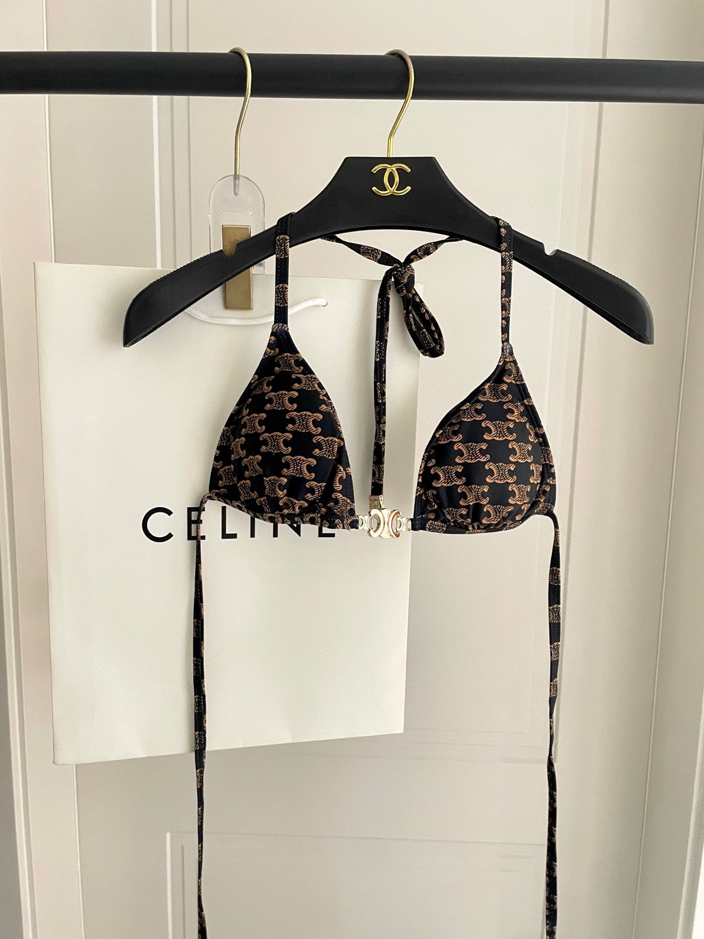 [TOP] CELINE Bikini Swimsuit - Monogram