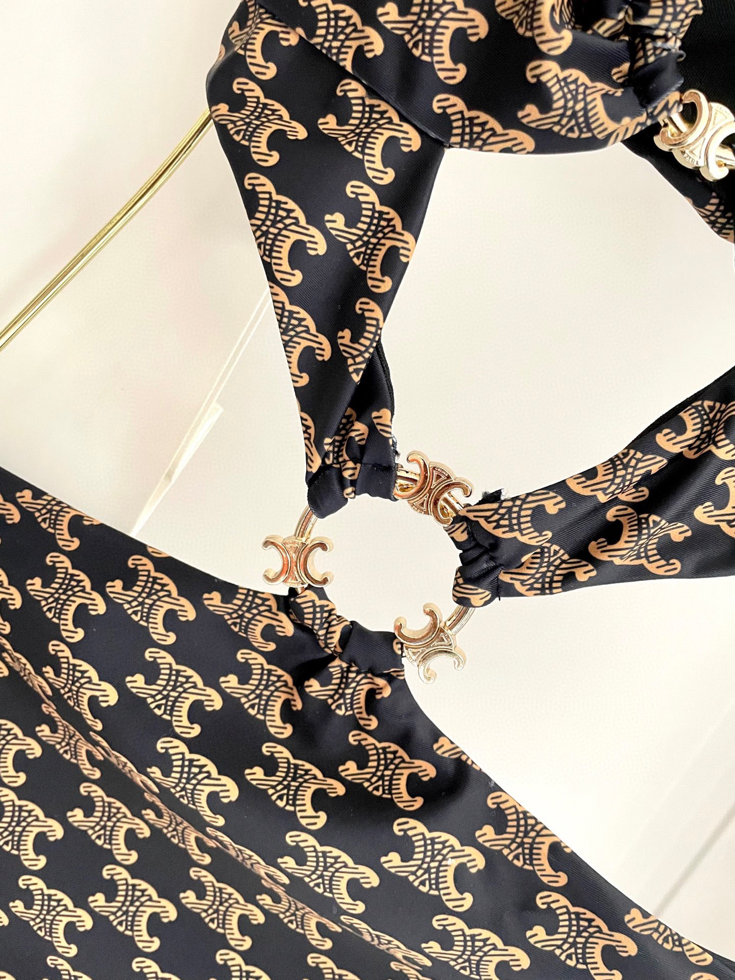 [TOP] CELINE One-Piece Swimsuit - Monogram