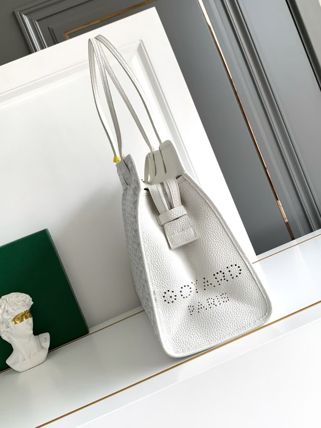 [TOP] Goyard Hardy PM Bag 40×17×31cm  - White