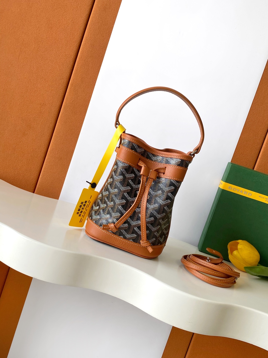 [TOP] Goyard Petit Flot Bucket Bag 12x10x17.5 cm - 10 Color