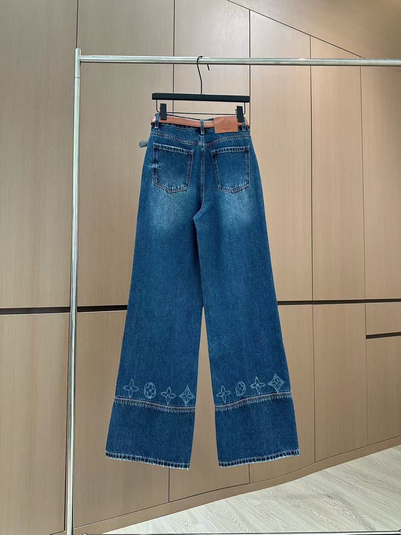 [TOP] Louis Vuitton LV Pants - Blue