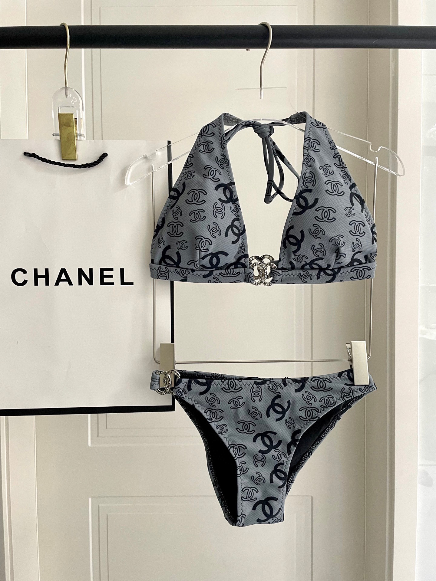 [TOP] CHANEL Bikini Swimsuit - 2 Color
