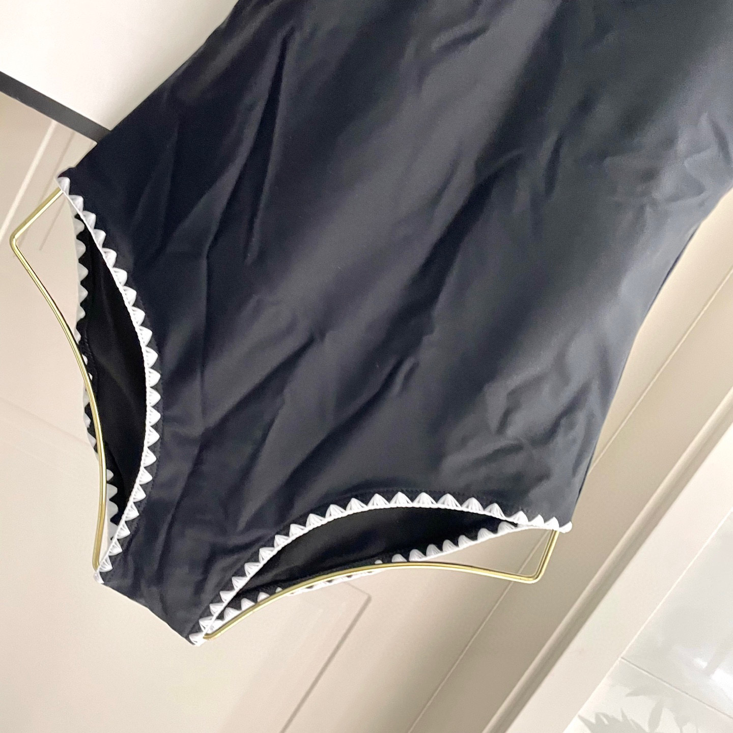 [TOP] CHANEL One-Piece Swimsuit - Black