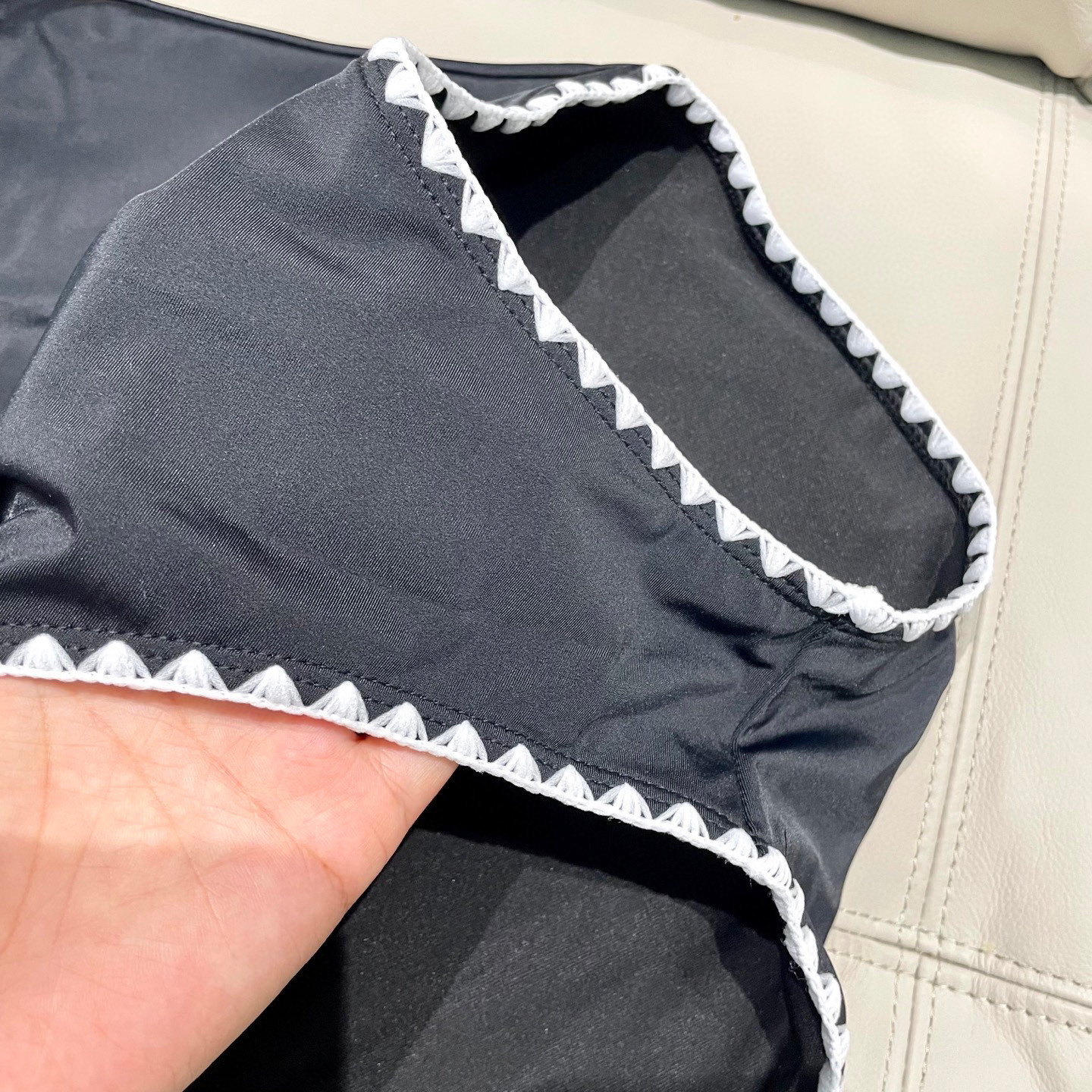 [TOP] CHANEL One-Piece Swimsuit - Black