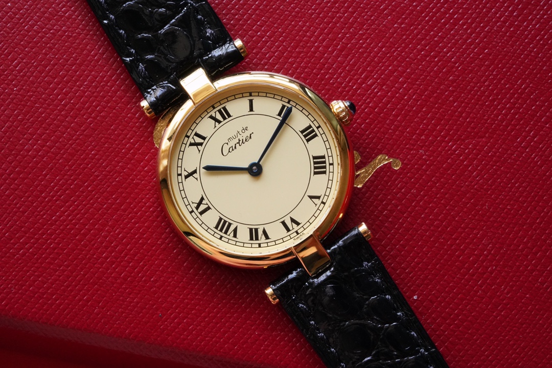 [TOP] Cartier 30mm Must De 21 Watch - Black