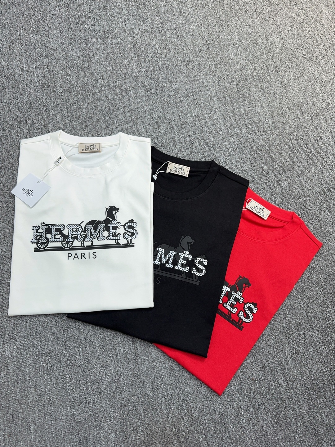[TOP] HERMES Men's T-Shirt - 3 Color