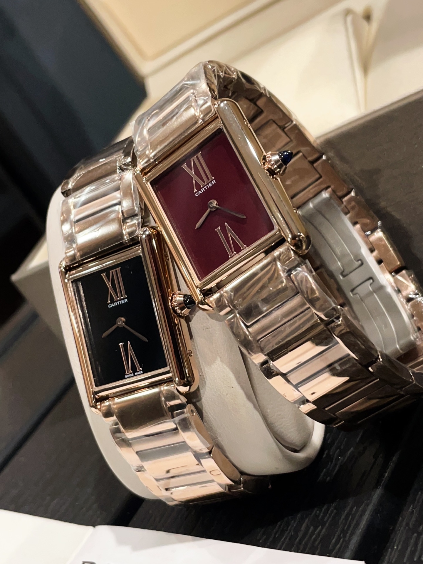 [TOP] Cartier Tank Watch 22.5x33.5mm - 2 Color