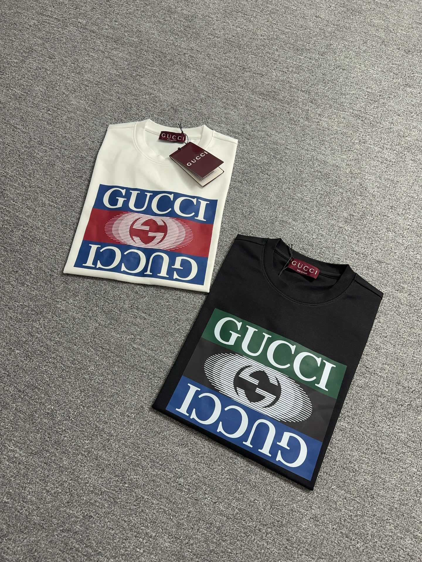 [TOP] GUCCI Round-Neck T-Shirt - 2 Colors