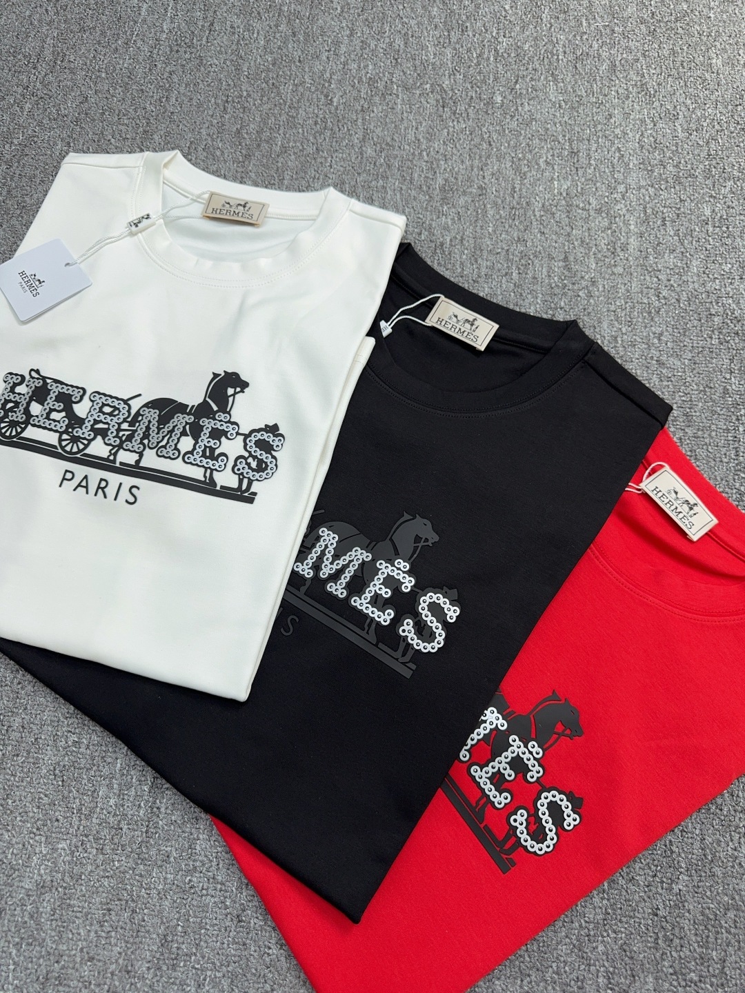 [TOP] HERMES Men's T-Shirt - 3 Color