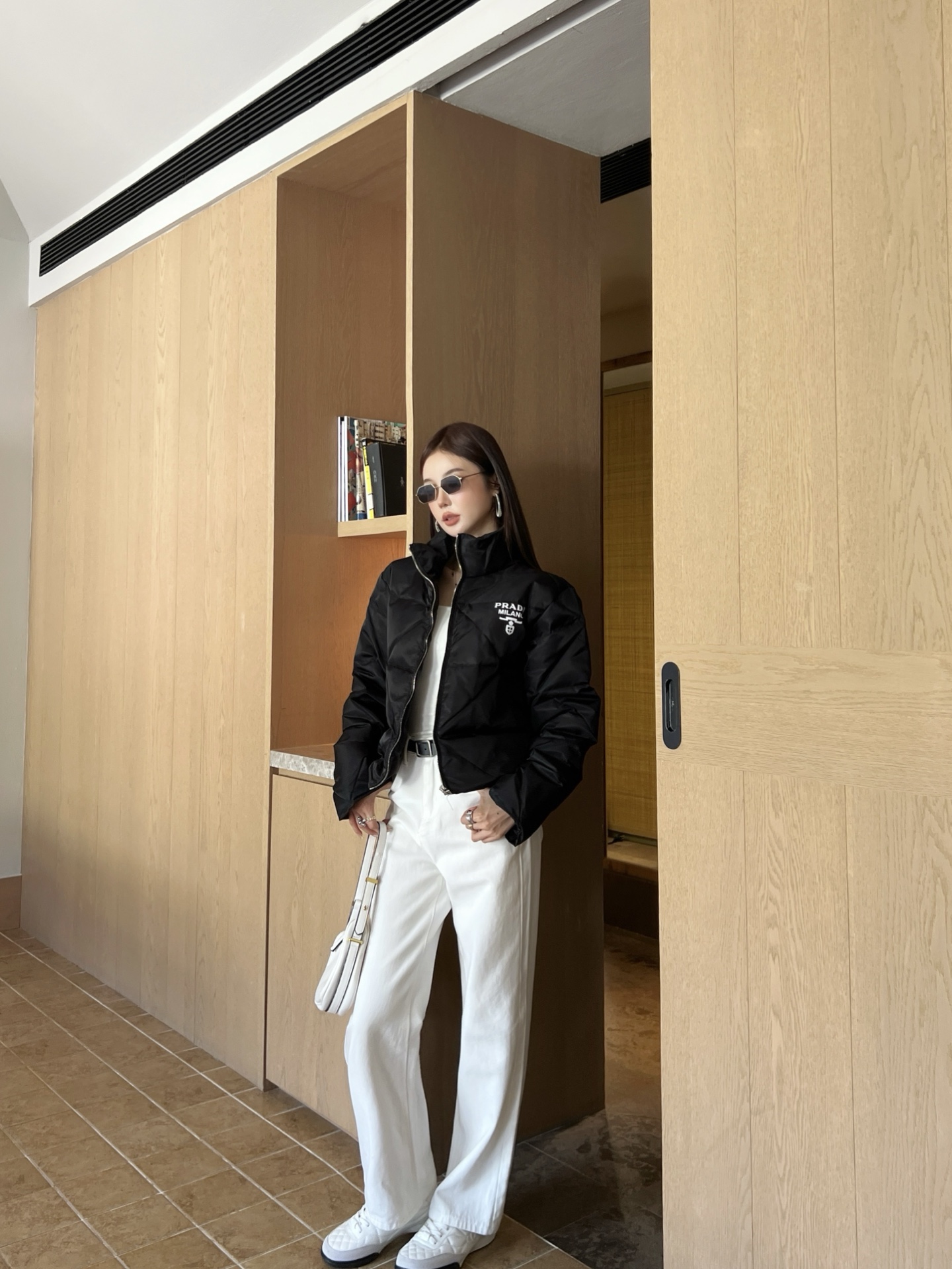 [TOP] Prada Down Jacket - Black