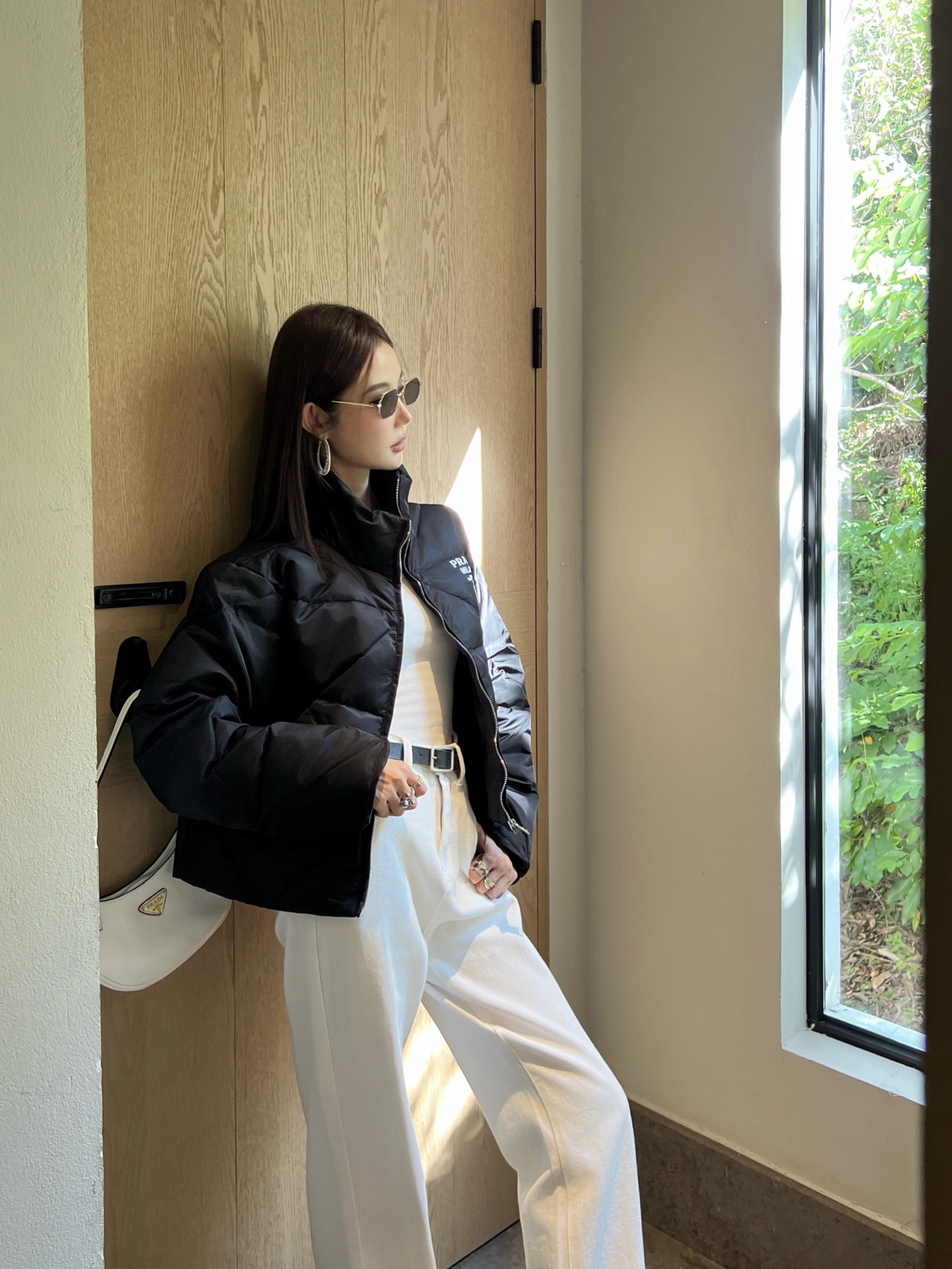 [TOP] Prada Down Jacket - Black