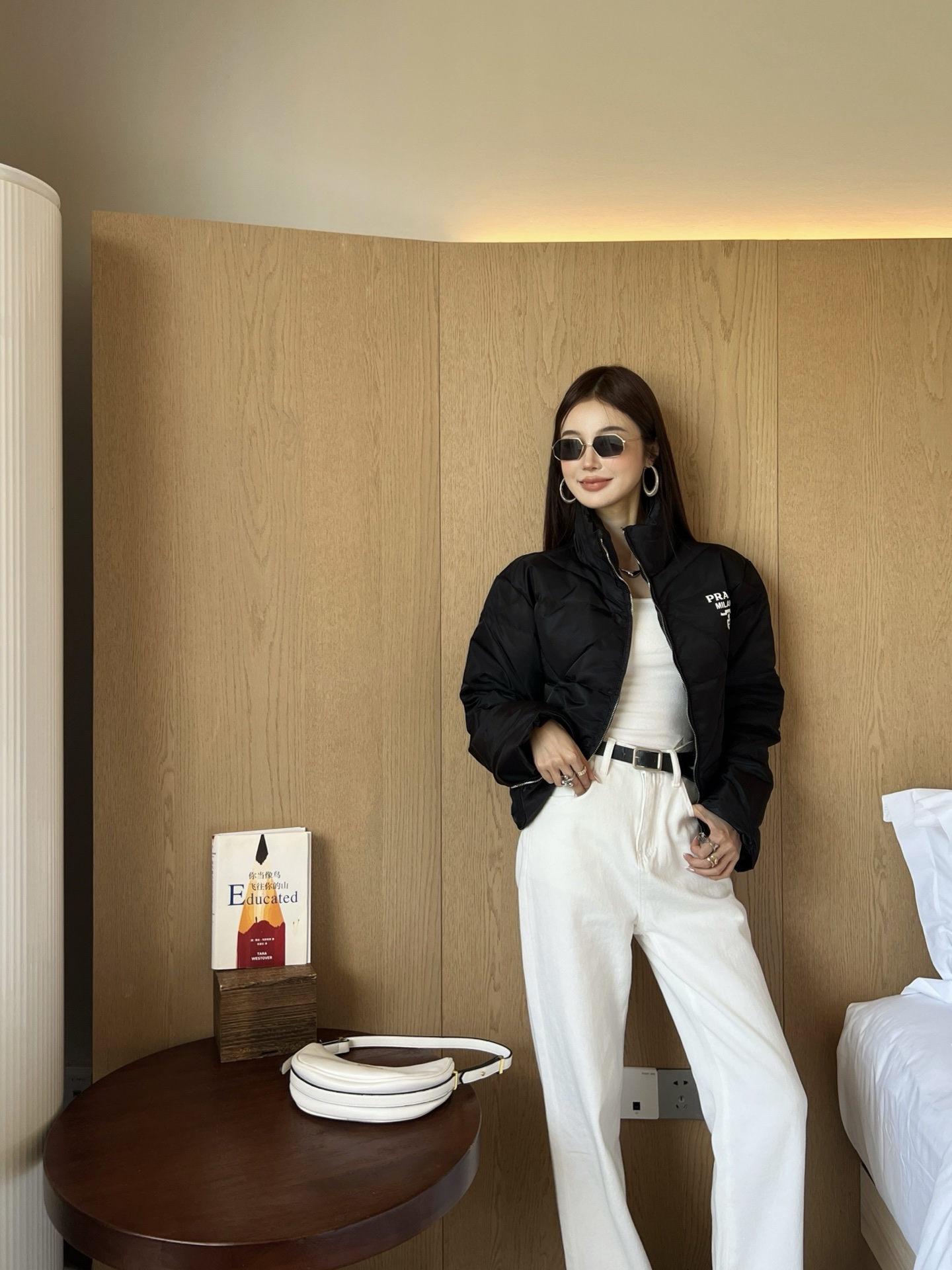 [TOP] Prada Down Jacket - Black